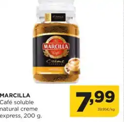 Alimerka MARCILLA Café soluble natural creme oferta