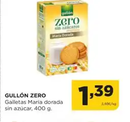 Alimerka GULLÓN ZERO Galletas María dorada sin azúcar oferta