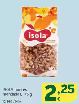 HiperDino ISOLA nueces mondadas oferta