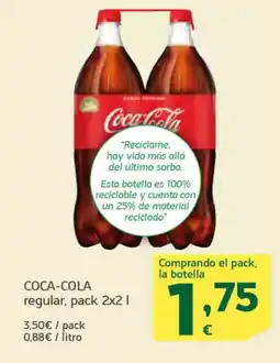 HiperDino COCA-COLA regular oferta