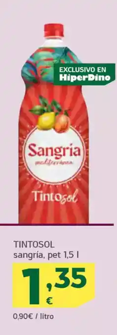 HiperDino TINTOSOL sangría oferta