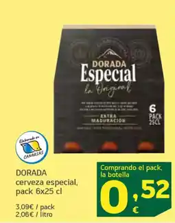 HiperDino DORADA cerveza especial oferta