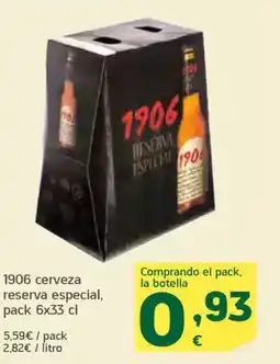 HiperDino 1906 cerveza reserva especial, oferta