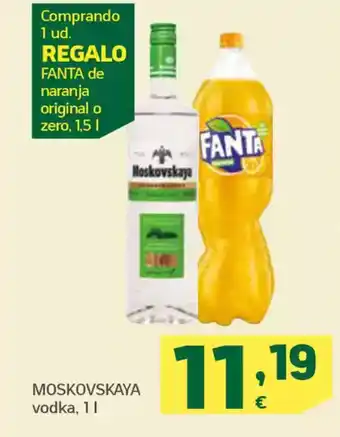 HiperDino MOSKOVSKAYA vodka, oferta