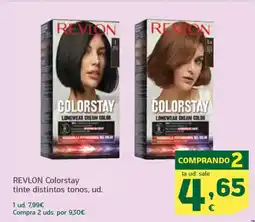 HiperDino REVLON Colorstay tinte distintos tonos oferta
