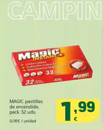 HiperDino MAGIC pastillas de encendido oferta