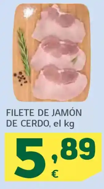 HiperDino Filete de jamón de cerdo oferta