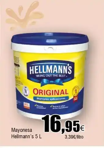 FROIZ HELLMANN'S Mayonesa oferta