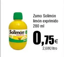 FROIZ SOLIMON Zumo limón exprimido oferta