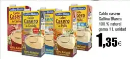 FROIZ GALLINA BLANCA Caldo casero 100% natural gama oferta