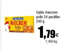 FROIZ GALLINA BLANCA Caldo Avecrem pollo 24 pastillas oferta