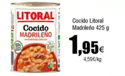 FROIZ LITORAL Cocido Madrileño oferta
