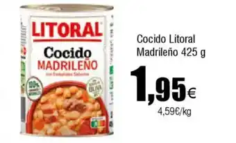 FROIZ LITORAL Cocido Madrileño oferta