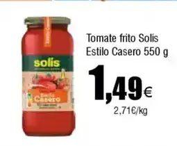 FROIZ SOLIS Tomate frito Estilo Casero oferta