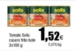 FROIZ SOLIS Tomate casero frito bote oferta