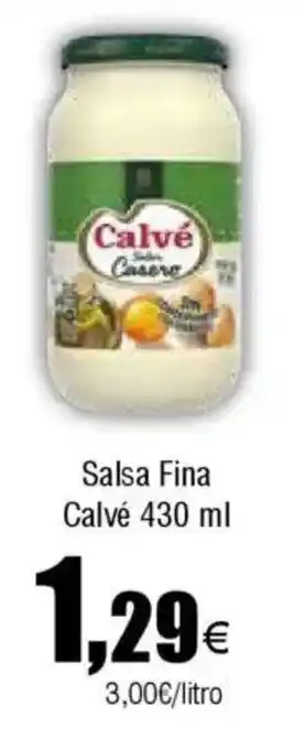 FROIZ CALVE Salsa Fina oferta