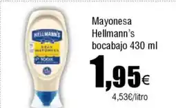 FROIZ HELLMANNS Mayonesa bocabajo oferta