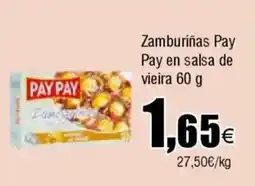 FROIZ Zamburiñas en salsa de vieira oferta