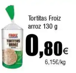 FROIZ FROIZ Tortitas arroz oferta