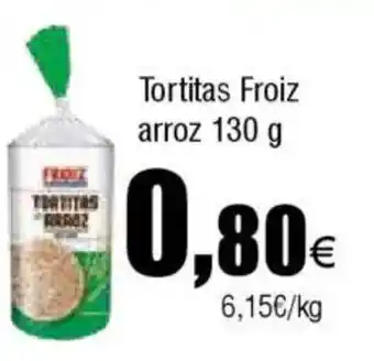 FROIZ FROIZ Tortitas arroz oferta