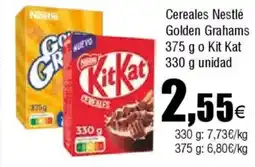 FROIZ NESTLE Cereales Golden Grahams o Kit Kat oferta