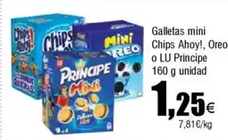 FROIZ Galletas mini Chips Ahoy!, Oreo o LU Príncipe oferta