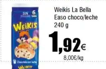 FROIZ WEIKIS La Bella Easo choco/leche oferta