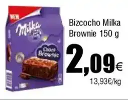 FROIZ MILKA Bizcocho Brownie oferta