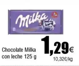 FROIZ MILKA Chocolate con leche oferta