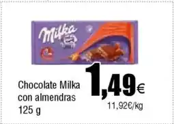 FROIZ MILKA Chocolate con almendras oferta