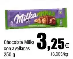 FROIZ MILKA Chocolate con avellanas oferta