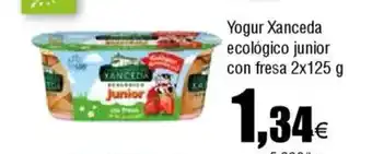 FROIZ YOGUR Xanceda ecológico junior con fresa oferta