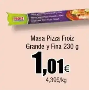 FROIZ FROIZ Masa Pizza Grande y Fina oferta