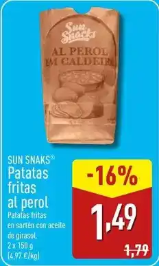 ALDI Sun - patatas fritas al perol oferta