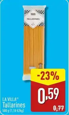 ALDI La villa - tallarines oferta