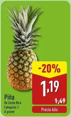 ALDI Costa - pina oferta