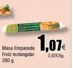 FROIZ FROIZ Masa Empanada rectangular oferta