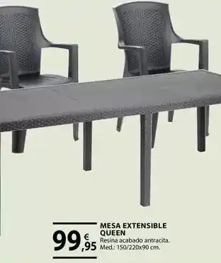 CMB Bricolage Mesa extensible queen oferta