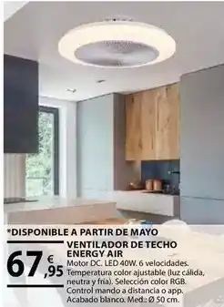 CMB Bricolage Ventilador de techo energy air oferta