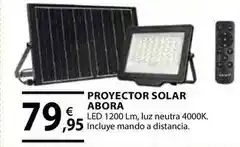 CMB Bricolage Proyector solar abora oferta