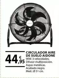CMB Bricolage Aire - circulador de suelo aidone oferta