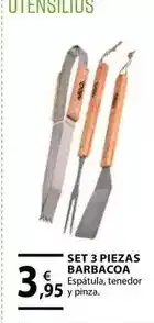 CMB Bricolage Set 3 piezas barbacoa oferta