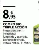 CMB Bricolage Compo - bio triple accion oferta