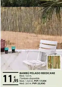 CMB Bricolage Bambú pelado reedcane oferta