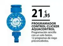 CMB Bricolage Programador clicker aquacontrol oferta