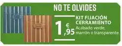 CMB Bricolage Kit fijación cerramiento oferta