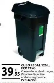 CMB Bricolage Cubo pedal 120 l. eco tayg oferta
