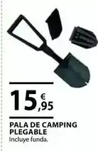 CMB Bricolage Pala de camping plegable oferta
