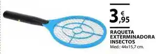CMB Bricolage Raqueta exterminadora insectos oferta