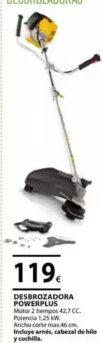 CMB Bricolage Desbrozadora oferta
